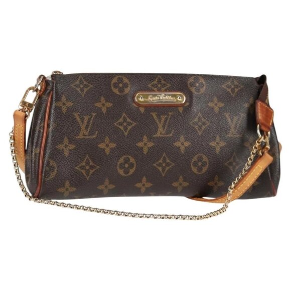 LOUIS VUITTON Monogram Eva Shoulder Bag M95567 LV Auth yk19252 - Picture 1 of 16